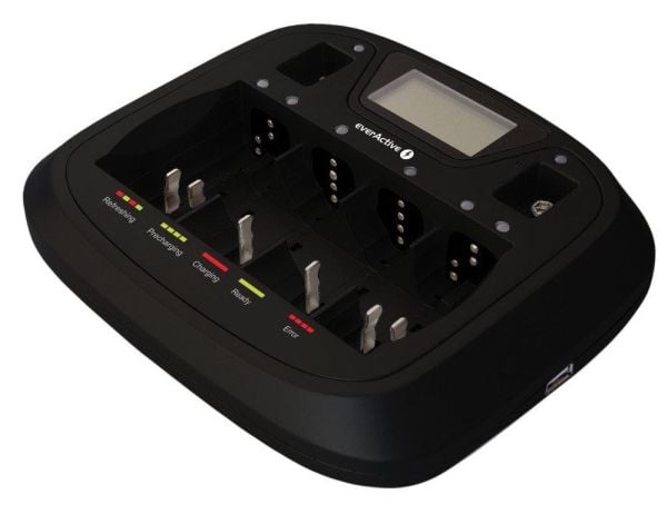 EverActive NC-900U universell Ni-MH-batteriladdare