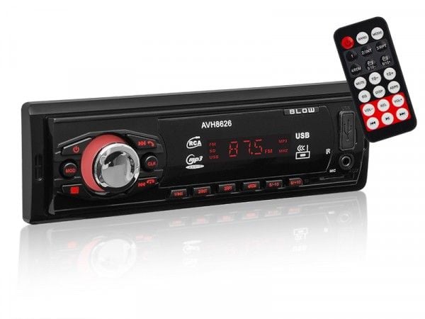 BLOW AVH-8626, bil, FM, 87,5 - 108 Mhz, 25 W, 50 dB, 4 ohm (O)