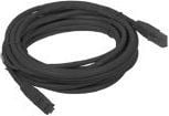 ALANTEC - Koblingskabel - RJ-45 (hann) til RJ-45 (hann) - 50 cm - UTP - CAT 5e - flertrådet - svart