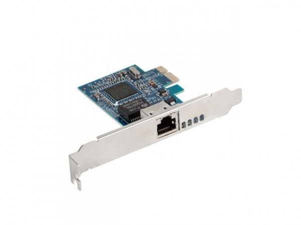 Lanberg PCE-1GB-001 - Nettverksadapter - PCI Express x1 lav profil - Gigabit Ethernet