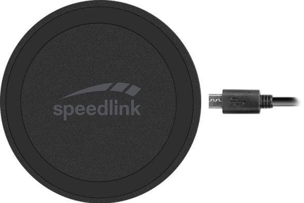 SPEEDLINK PUCK 10 - Trådløs ladepute - 10 watt - Fast Charge - svart