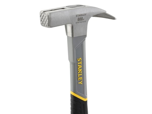 STANLEY CARPENS HAMMER F/GLASS 600g LATT