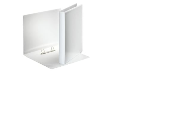 Esselte ESSENTIALS - Ringperm for presentasjoner - bokryggbredde: 38 mm - for A4 (210 x 297 mm) - kapasitet: 190 ark - hvit