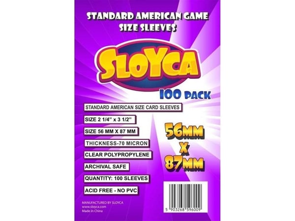 Baldar Standard T-skjorter American 56x87 mm (100 stk) SLOYCA