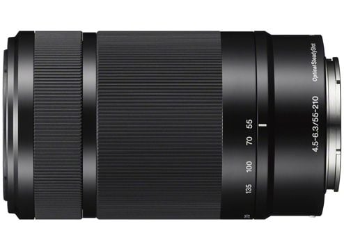 Sony SEL55210 - Telezoomobjektiv - 55 mm - 210 mm - f/4.5-6.3 OSS - Sony E-mount - för Cinema Line; a VLOGCAM; a1; a1 II; a6700; a7 IV; a7 V; a7C; ...