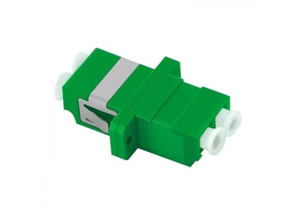 Qoltec Duplex - Verkkoliitin - LC/APC yksimuotoliitin (naaras) LC/APC yksimuotoliittimeen (naaras) - valokuituverkko
