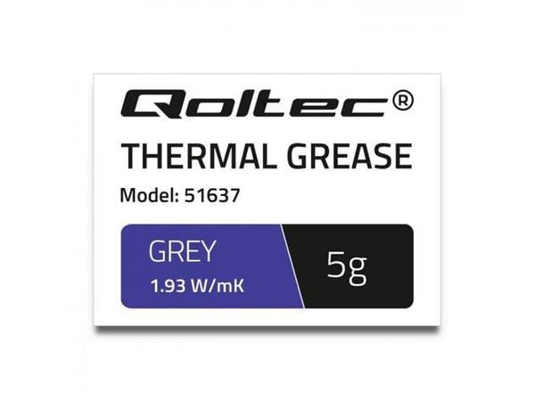 Qoltec 51637 - Termisk pasta - grå
