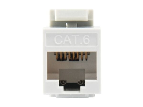 Equip 769213, Flat, Hvit, RJ-45, IDC, Hunkjønn, Hankjønn