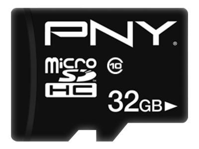 PNY Performance Plus - Flashminnekort - 32 GB - Class 10 - microSDHC