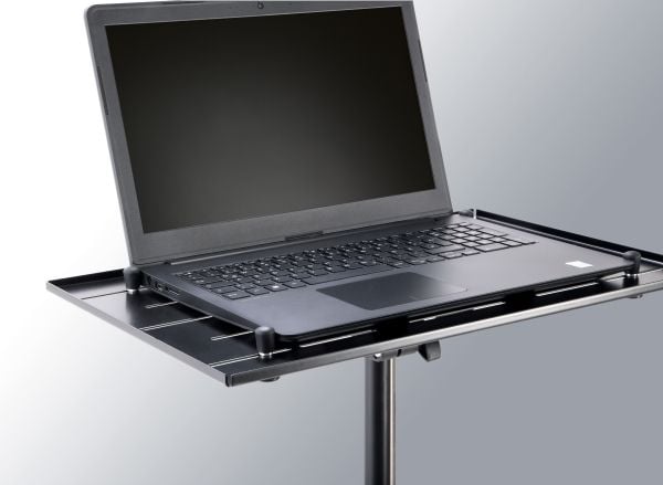König & Meyer 12185-000-55, PC-stativ, Sort, Stål, 10 kg, 700 - 1250 mm, 3,95 kg