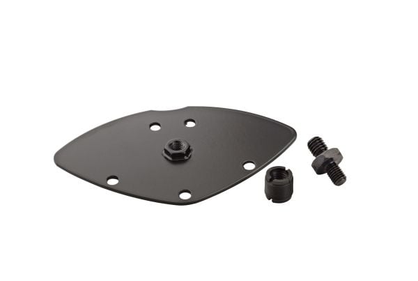König & Meyer 18853-000-55, Musta, Terästä, 136 mm, 85 mm, 29 mm, 125 g