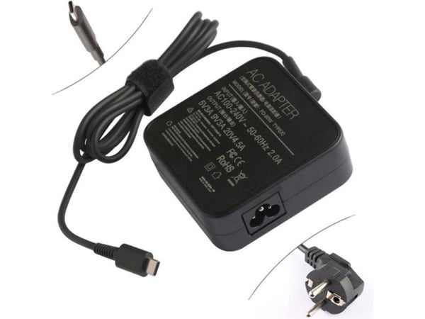 HP USB-C - Strømadapter - AC - 90 watt - PFC - for EliteBook 1040 G4 Notebook; EliteBook x360; Spectre x360 Laptop