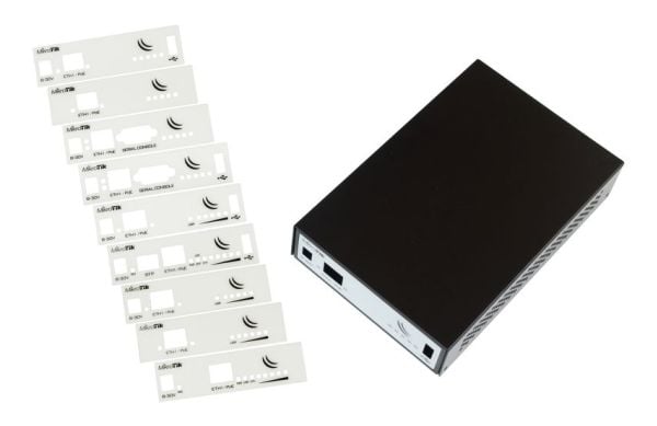 Mikrotik CA411-711, Suojus, Alumiini, Musta