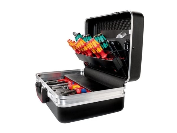 PARAT CLASSIC PLUS CP-7 - Hard eske for verktøy - aluminium, conpearl, X-ABS plastic - svart