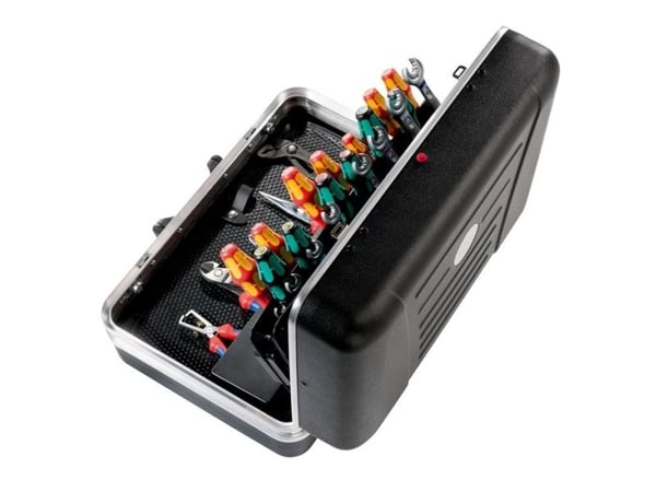 PARAT CLASSIC PLUS CP-7 - Hard eske for verktøy - aluminium, conpearl, X-ABS plastic - svart