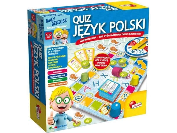 Lisciani Maly Geniusz, Polsk språk (P54350)