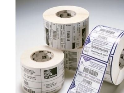 Zebra Z-Ultimate 3000T - Polyester - blank - permanet adhesiv - hvit - 50.8 x 101.6 mm 10960 etikett(er) (4 rull(er) x 2740) tape - for PAX 110; S ...