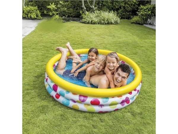 Intex uppblåsbar pool Cool Dots 168 cm (58449)