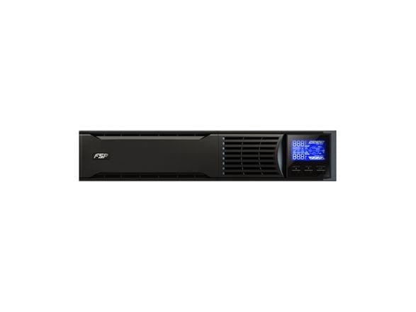 FSP Champ Rack 2K, Dobbeltkonvertering (Online), 2 kVA, 1800 W, Ren sinus, 120 V, 300 V