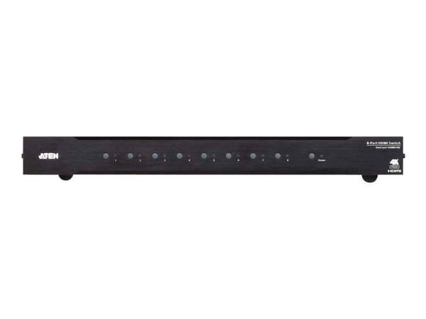 ATEN VanCryst VS0801HB 8-Port True 4K HDMI Switch - Video/audio switch - 8 x HDMI - rackmonterbar