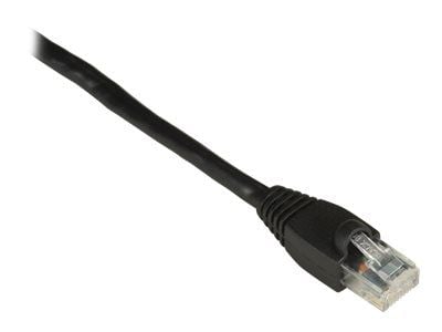 Black Box GigaTrue - Koblingskabel - RJ-45 (hann) til RJ-45 (hann) - 9.1 m - CAT 6 - med støvel, uten hindringer, flertrådet - svart