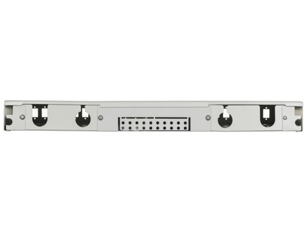 ALANTEC - Koblingspanel - SC X 24 - grå, RAL 7035 - 1U - 19"