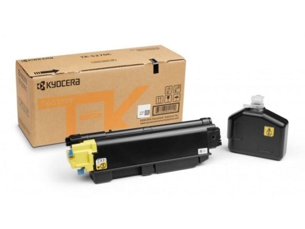 KYOCERA TK-5270Y, 6000 sivua, Keltainen, 1 kpl