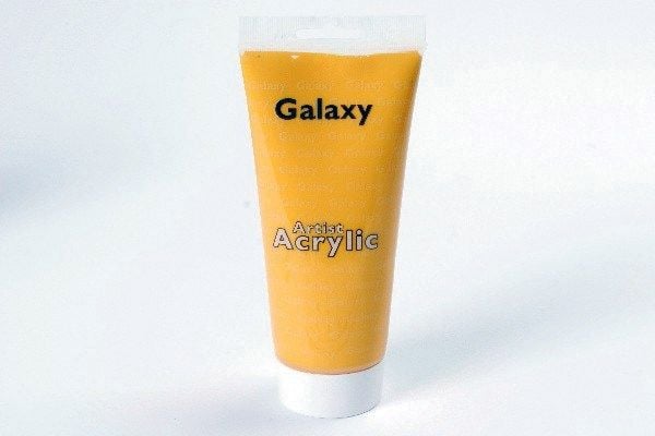 Galaxy Artist akrylfärg 200 ml kadmiumgul medium