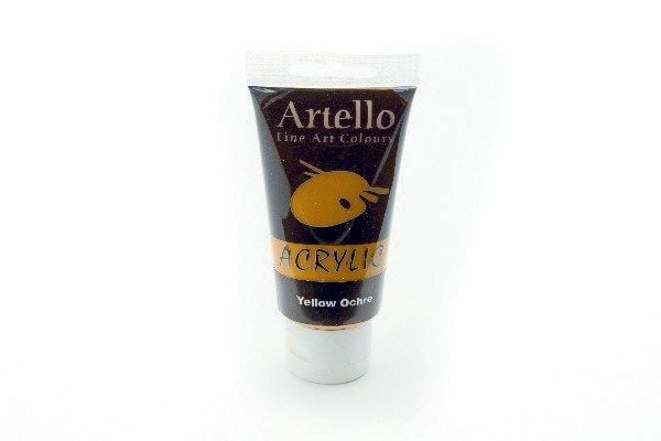 Artello akrylfärg 75 ml Yellow Ochre