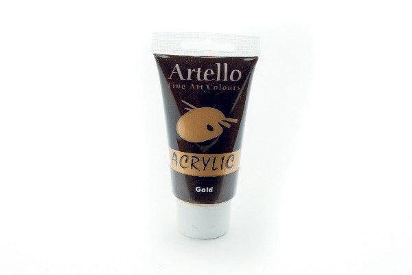 Artello akryyli 75ml Kulta