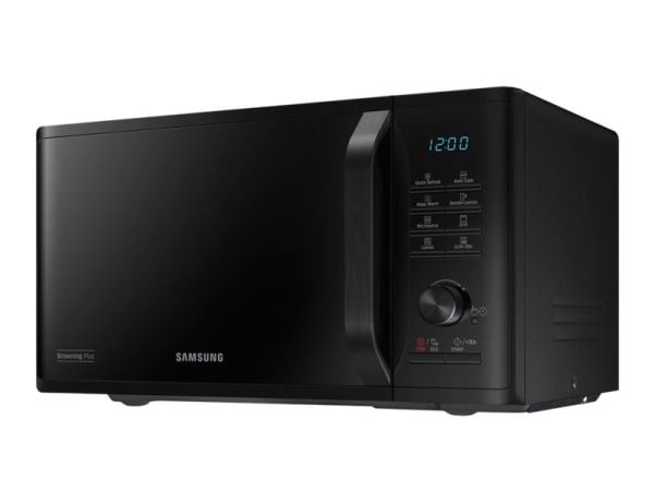 Samsung MG23K3515AK, Benkeplate, Grill mikrobølge, 23 l, 800 W, Innebygd skjerm, LED