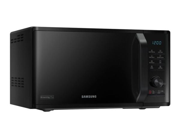 Samsung MG23K3515AK, Benkeplate, Grill mikrobølge, 23 l, 800 W, Innebygd skjerm, LED