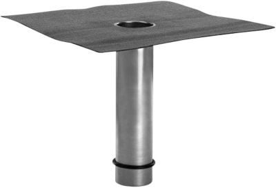 JUAL takbrunn Ø75x600 mm stål/SBS 8 mm O-ring för Ø75 mm muff eller Ø90 mm instick