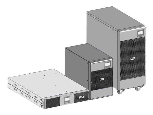 Eaton 9SX 9SX1000IM - UPS - AC 200/208/220/230/240 V - 900 watt - 1000 VA - RS-232, USB - utgangskontakter: 6