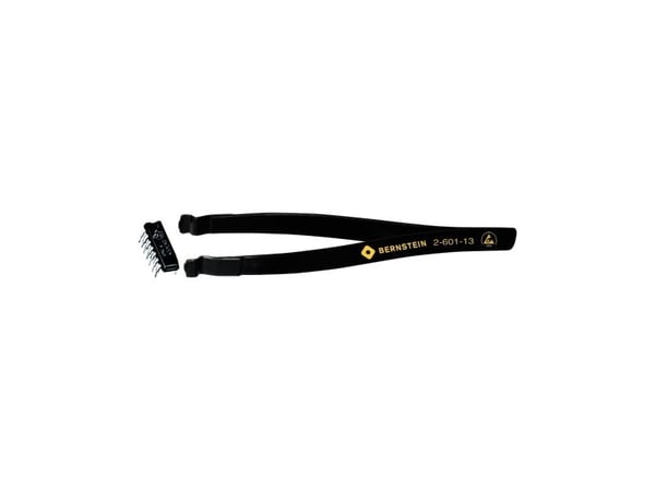 Bernstein 2-601-13, Rostfritt stål, Svart, Platt, Böjt, 22 g, 125 mm