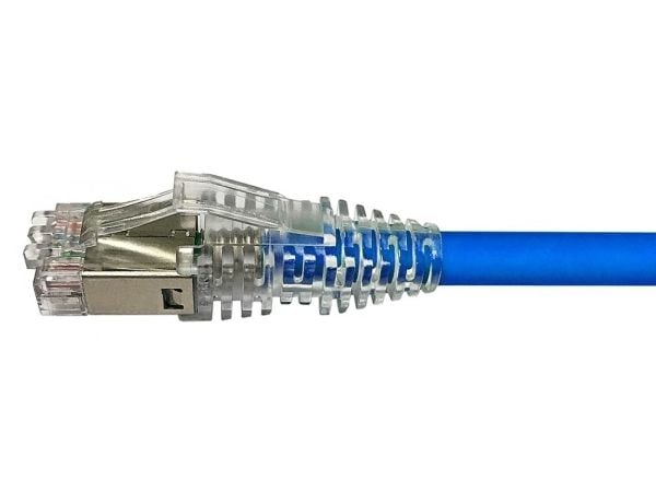 CommScope PATCH S/FTP CAT.6A LSZH BLU 2M, 2 m, Cat6a, S/FTP (S-STP), RJ-45, RJ-45, Sininen