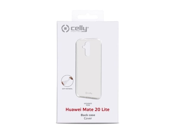 Celly Gelskin, Suojus, Huawei, Mate 20 Lite, 16 cm (6.3"), Läpinäkyvä