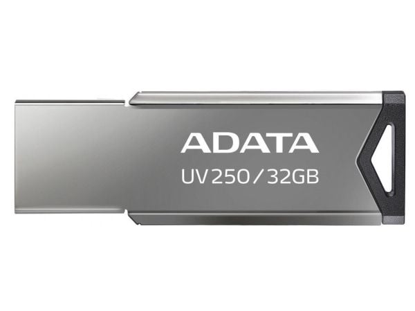 ADATA UV250 - USB flash-enhet - 32 GB - USB 2.0 - silver