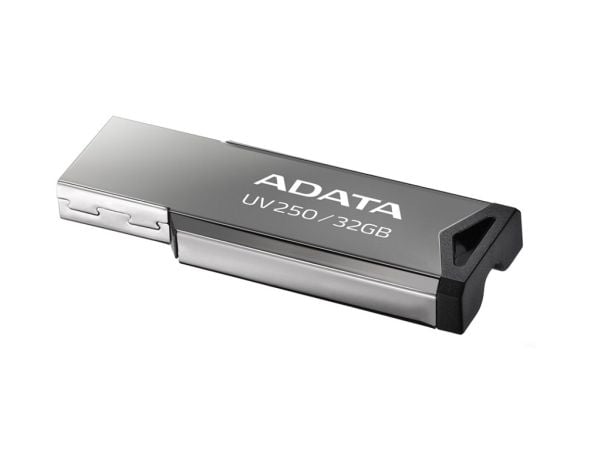 ADATA UV250 - USB flash-enhet - 32 GB - USB 2.0 - silver