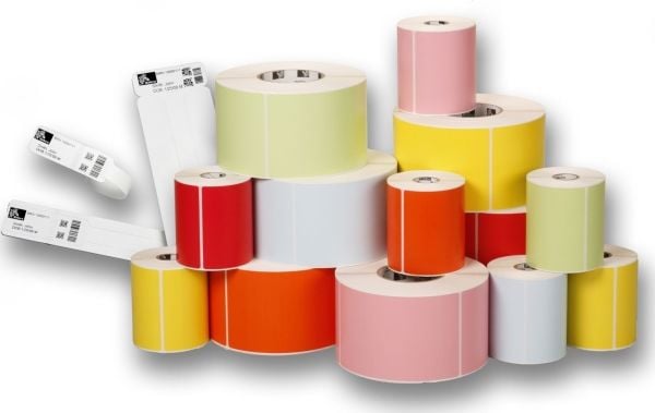 Zebra Z-Band UltraSoft - Polypropylen (PP) - adhesiv - hvit - 25.4 x 279.4 mm 1050 stk (6 rull(er) x 175) vinylarmbånd - for Zebra 110, 140, 220, Z...