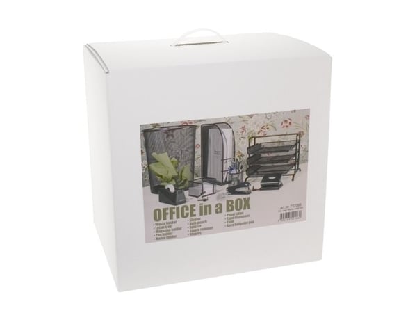 Office In a Box - Startkit med 7 dele + tilbehør