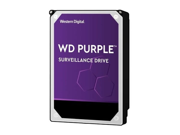 WD Purple WD82PURZ - Harddisk - 8 TB - intern - 3.5" - SATA 6Gb/s - 7200 rpm - buffer: 256 MB