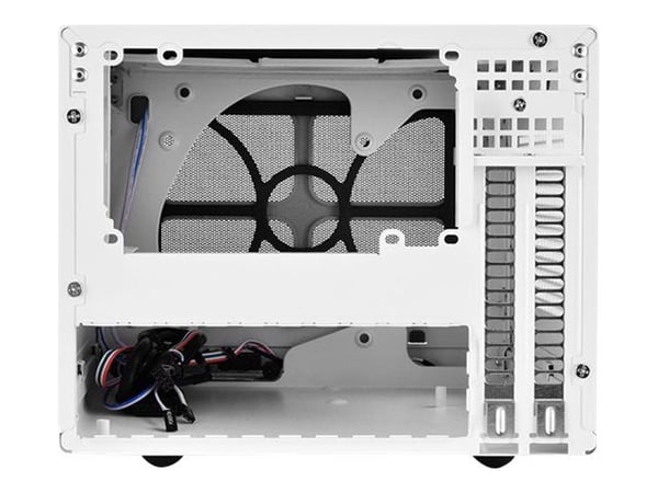 Silverstone SG13, Mini Tower, PC, Musta, Valkoinen, Mini-ATX, Mini-DTX, Terästä, 6,1 cm