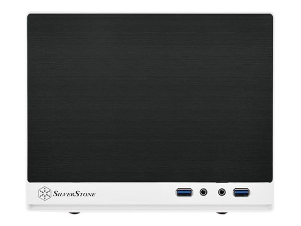 Silverstone SG13, Mini Tower, PC, Musta, Valkoinen, Mini-ATX, Mini-DTX, Terästä, 6,1 cm
