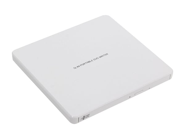 Hitachi-LG Data Storage GP60NW60 - Platestasjon - DVD±RW (±R DL) / DVD-RAM - 8x - USB 2.0 - ekstern Hitachi-LG Data Storage GP60NW60 - Platestasjon - DVD±RW (±R DL) / DVD-RAM - 8x - USB 2.0 - ekstern