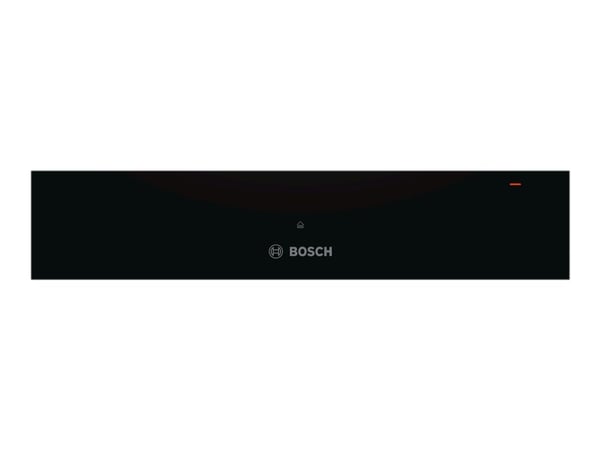 Bosch Serie | 6 BIC510NB0 - Oppvarmingsskuff - innebygd - fordypning - bredde: 56 cm - dybde: 55 cm - høyde: 14 cm - vulkansvart