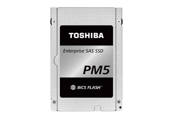 KIOXIA PM5-R Series KPM51RUG7T68 - SSD - 7680 GB - intern - 2.5" - SAS 12Gb/s