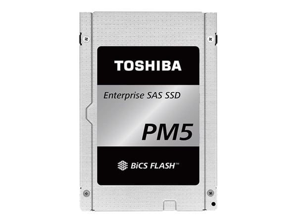 KIOXIA PM5-V Series KPM51VUG6T40 - SSD - 6400 GB - inbyggd - 2.5" - SAS 12Gb/s