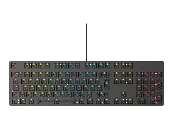 Glorious GMMK Full Size ISO - Customized - Tastatur - bakgrunnsbelyst - USB