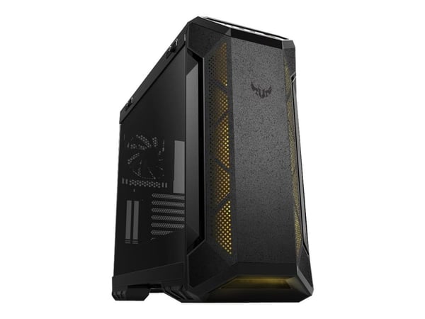 ASUS TUF Gaming GT501 - Tower - ATX - sidepanel med vindu - svart - USB/lyd